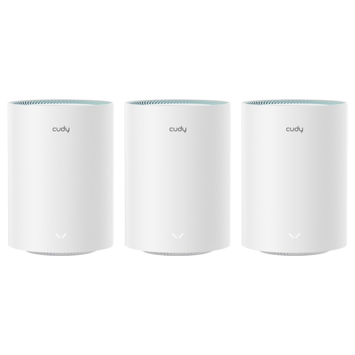 Cudy Dual Band WiFi 5 1200Mbps Gigabit Mesh 3 Pack