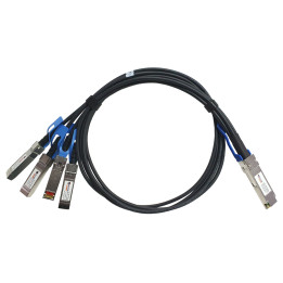 Linkbasic Breakout Cable 1m 1 QSFP28 to 4 SFP28 Uplink Cable