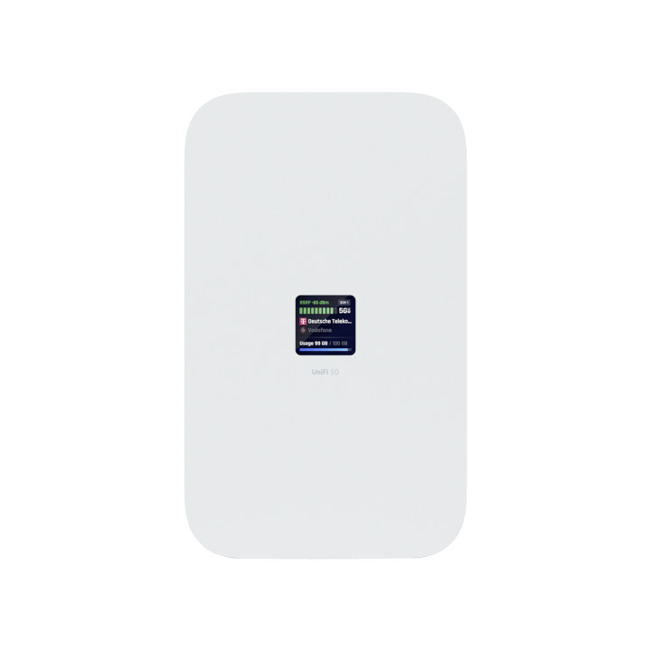 Ubiquiti UniFi 5G Max Modem with PoE input and 2.5Gbps Ethernet 