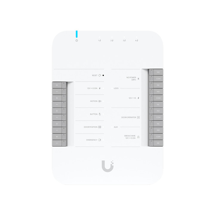 Ubiquiti UniFi Access Door Hub 4x Input, 4x Relay  