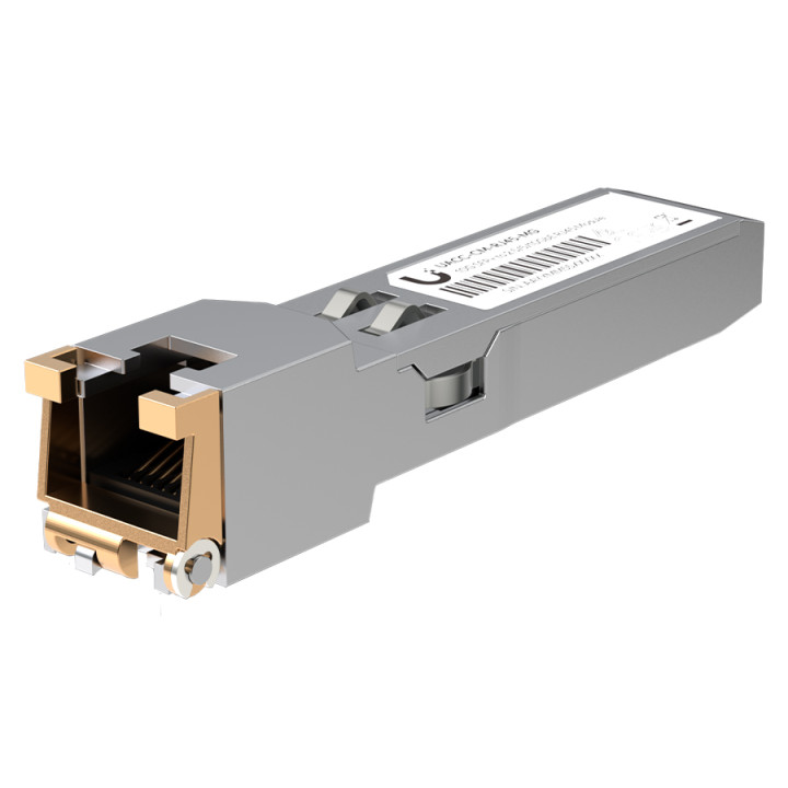 Ubiquiti 1.25G SFP to RJ45 Gigabit Ethernet Module 