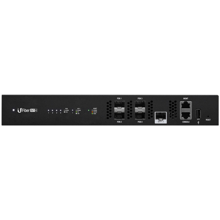 Ubiquiti UISP Fiber GPON OLT 4 PON Ports 1SFP+ 