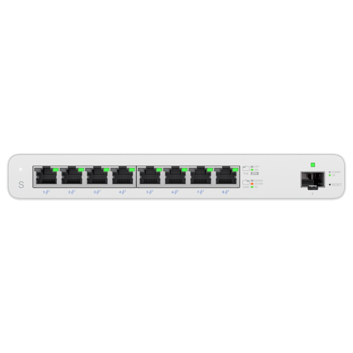 Ubiquiti UISP Switch 8 Port Gigabit PoE 110W 1SFP 