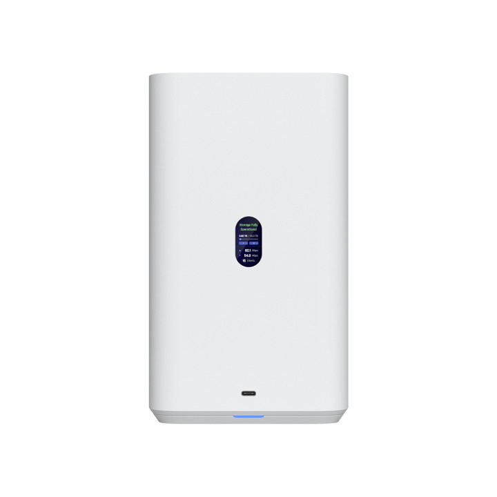 Ubiquiti UniFi White UNAS 2.5Gbps Ethernet 2x 3.5" HDD bays 