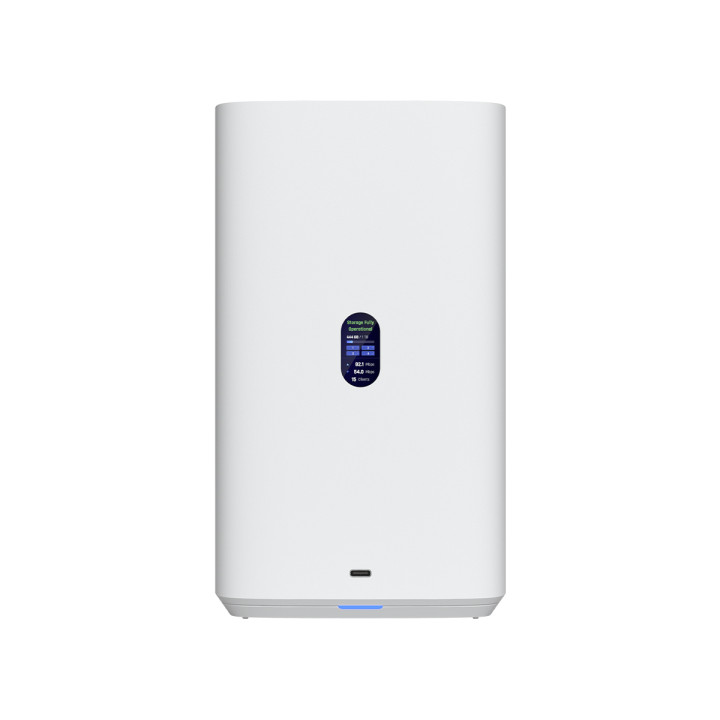 Ubiquiti UniFi White UNAS 2.5Gbps Ethernet 4x 3.5" HDD bays 2x NVMe Slots