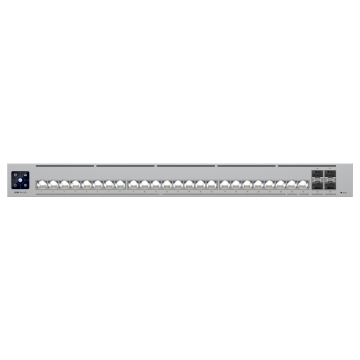 Ubiquiti UniFi 24 Port 2x 10Gbps 22x 2.5Gbps 4SFP+ Pro HD Switch 