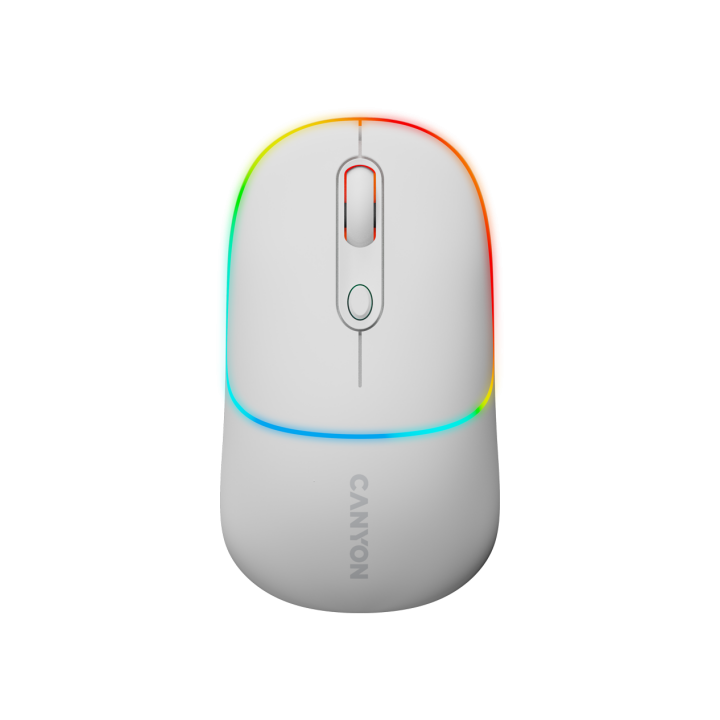 CANYON mouse MW-22 2in1 BT/ Wireless Snow White