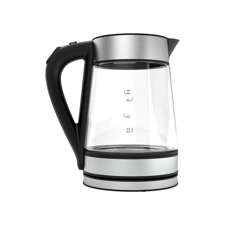 AENO EK1S Smart Electric Kettle, Wi-Fi, Glass, 1.7L, Temp Control, Black
