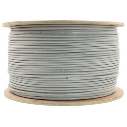 Scoop 500m Drum Cat6 CCA Grey UTP Cable