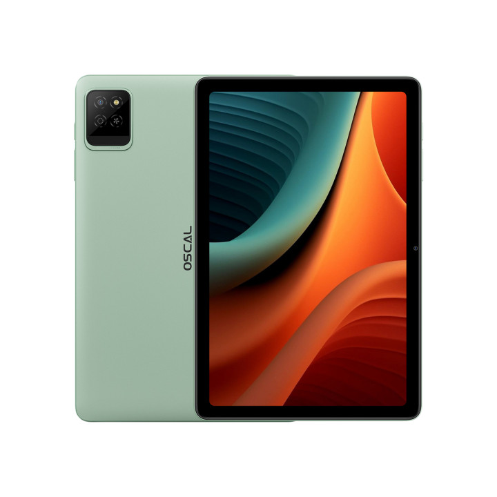 OSCAL PAD 30 WiFi 10.1-inch HD IPS 800x1280 Quad-core T310 up to 2.0 GHz RAM 4GB ROM 128GB Cam Rear 8MP Front 5MP WiFi5 BT 5.0 B