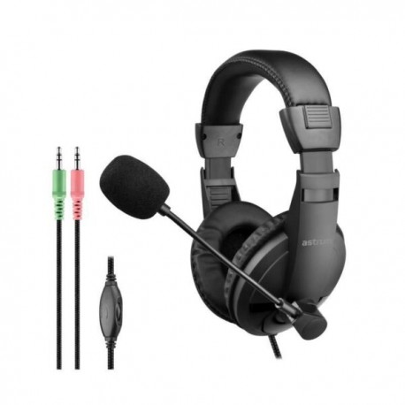 HS125 Over-ear Wired Stereo Headset with Flex Mic