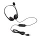 HS750 On-ear Professional USB Headset with Mic