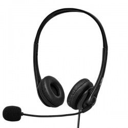 HS750 Professional USB Headset with Mic - Black