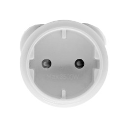 2-Pin Schuko to 16A 3-Pin Adaptor