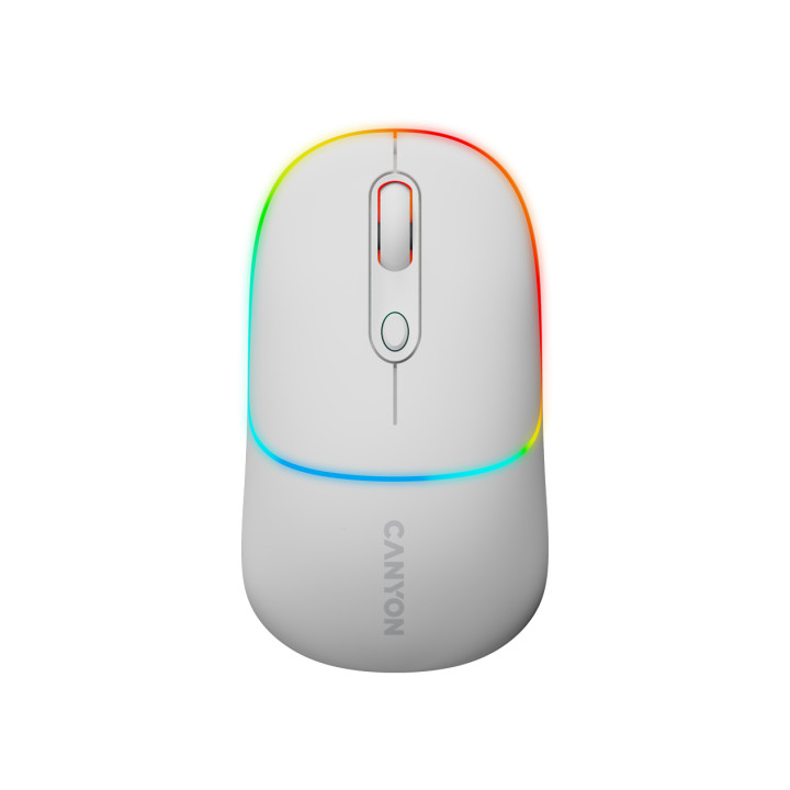 CANYON mouse MW-22 2in1 BT/ Wireless Snow White