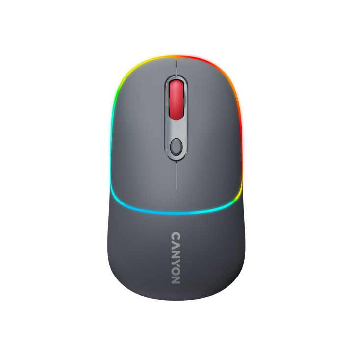 CANYON mouse MW-22 2in1 BT/ Wireless Dark Grey