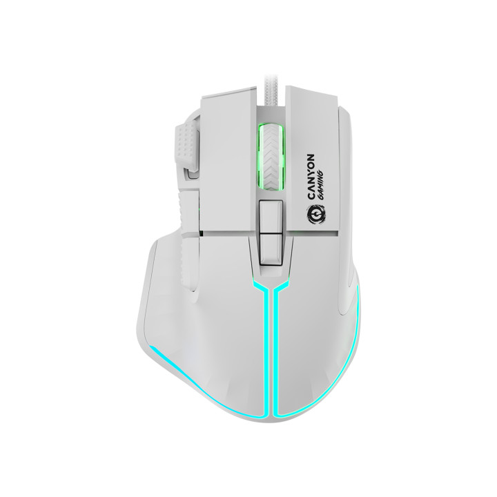 CANYON mouse Fortnax GM-636 RGB 9buttons Wired White