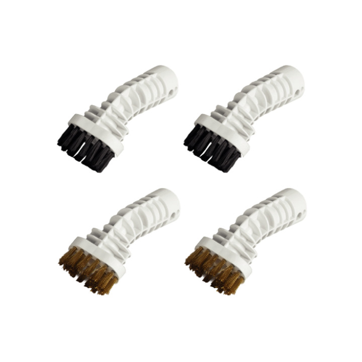 AENO Plastic & Metal Scraper Brush Set for Steam Mop SM1, 4 pcs