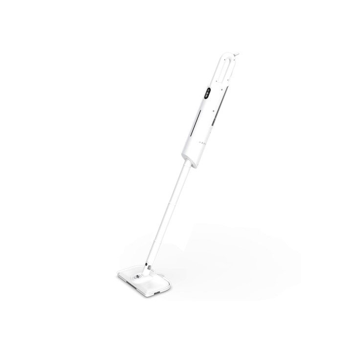 AENO SM1 Steam Mop, 1200W, 110°C, 380 ml, Screen Touch Switch, White