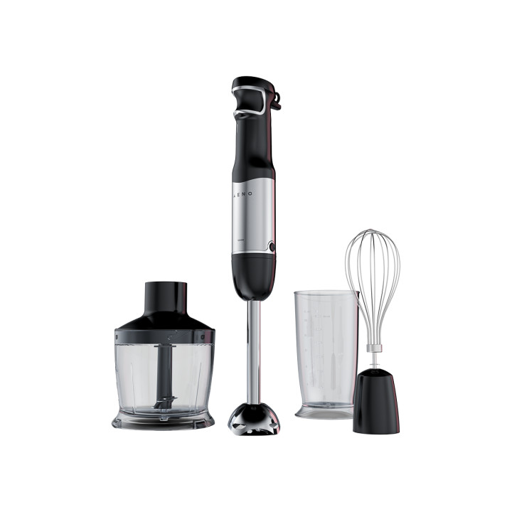 AENO Hand Blender HB2: 1000W, Smooth speed control, LED speed indication, 0.5L Chopper, 0,6L Measuring jar