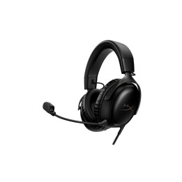 HyperX Cloud III Wired Gaming Headset Black | DTS Headphone:X Spatial Audio | 727A8AA