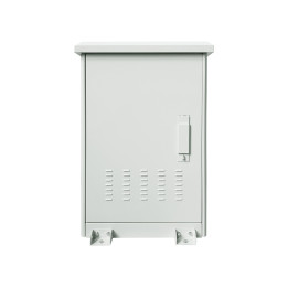 Scoop 18U 600mm Deep Outdoor Cabinet with 2 fans