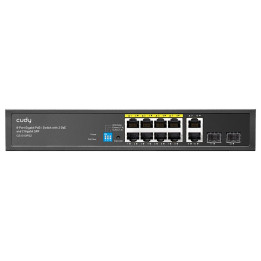 Cudy 8 Port Gigabit PoE 110W 2SFP 2 Gigabit Ethernet Switch 