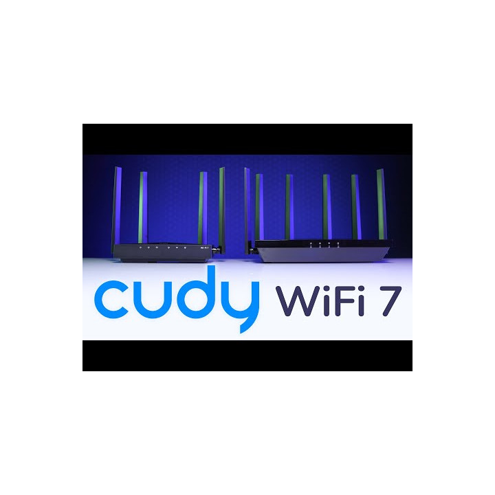 Cudy Dual Band WiFi 7 6500Mbps 5dBi Gigabit Router 