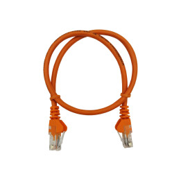 Linkbasic 50cm UTP Cat5e Flylead Orange