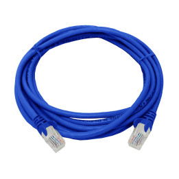 Linkbasic 3 Metre UTP Cat5e Flylead Blue