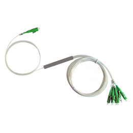 Linkbasic Fibre Splitter Blockless LC APC SM 1-8