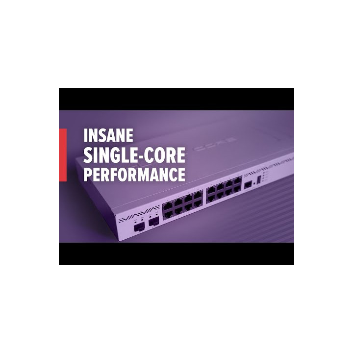 MikroTik Cloud Core 16 Port Gigabit 2SFP+ Passive Cooling Router