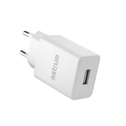 Pro U20 USB-A 10W 2A Wall Fast Travel Charger – White