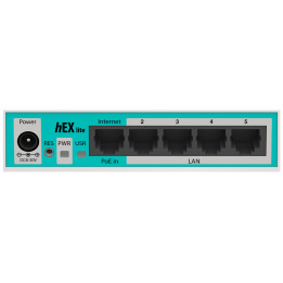 MikroTik hEX Lite 5 Port Ethernet Desktop Router