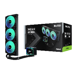 ASRock Challenger 360 Digital AIO Liquid Cooler - Black