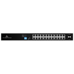 Scoop 24 Port Gigabit PoE 250W 2SFP Switch