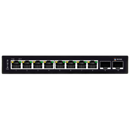 Scoop 8 Port Gigabit PoE 96W 2SFP Switch