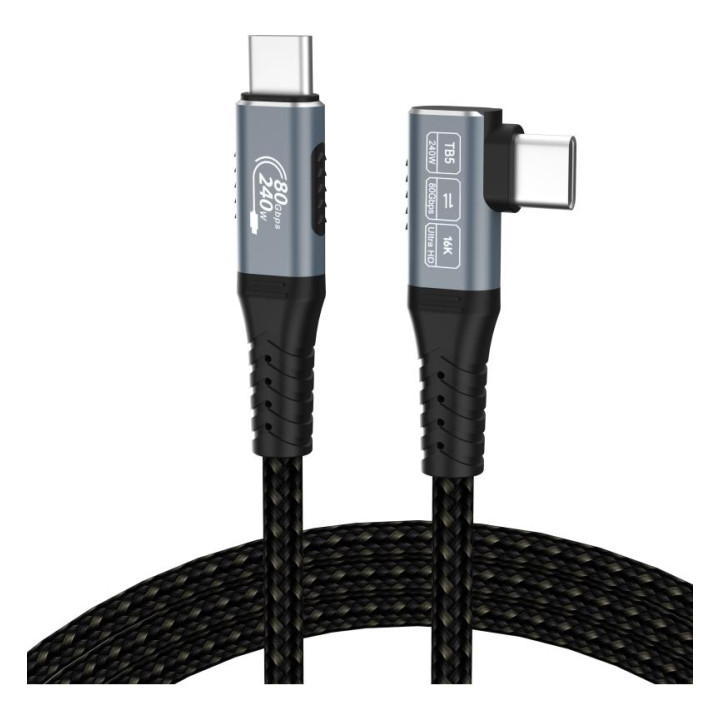 240W 80GBPS 8K C-C CABLE 2M