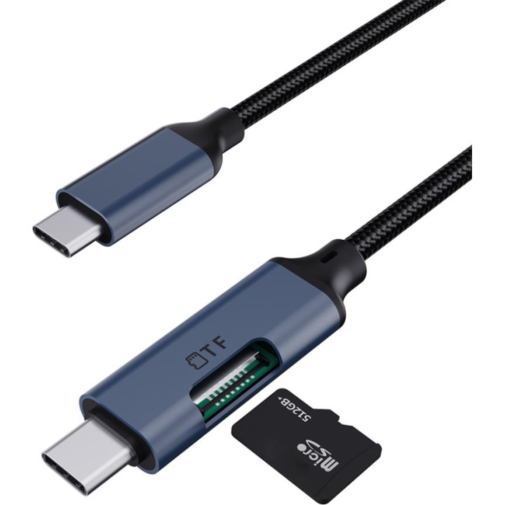 C-C CABLE WITH TF CARD 1M