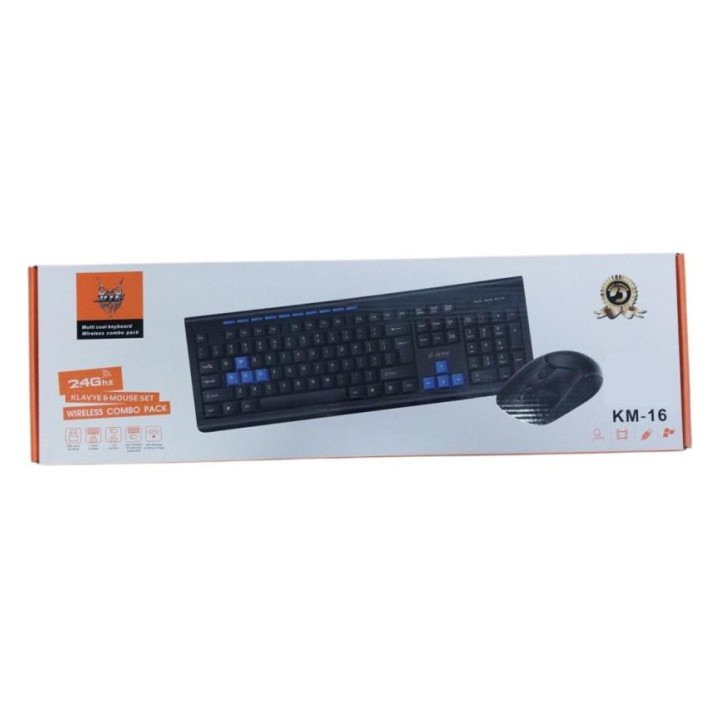 WIRELESS KEYBOARD AND MOUSE COMBO