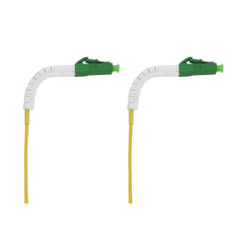 Linkbasic Fibre Flylead LC-LC SM 1M APC Flex Boot
