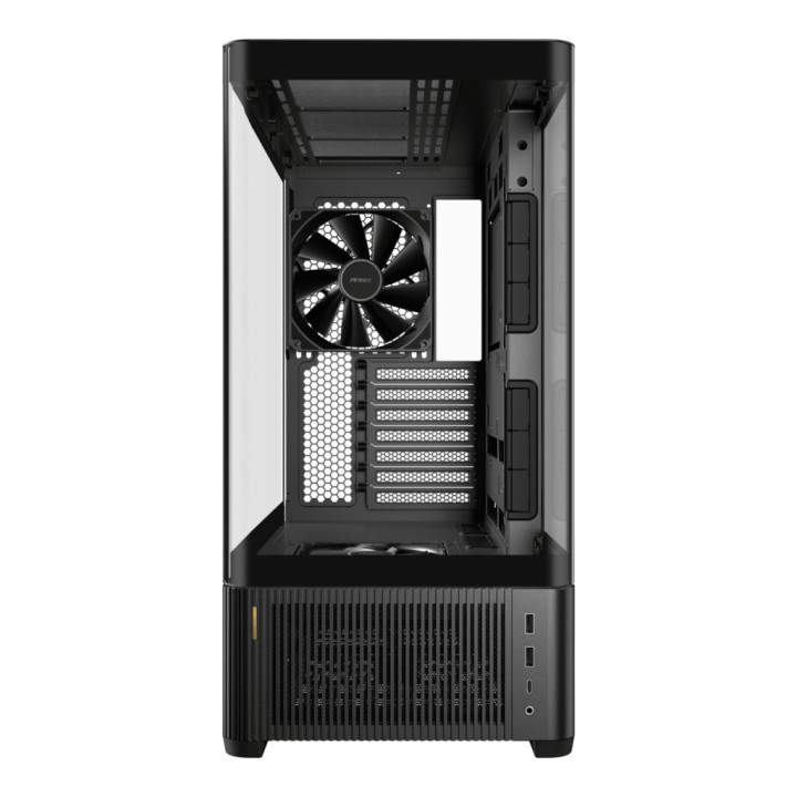 Antec C6 CURVED AIR ATX | Micro-ATX | ITX Mid-Tower Gaming Chassis - Black
