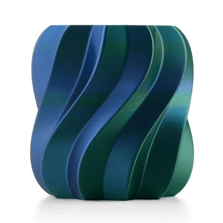 Anycubic PLA Silk Dual Filament 1kg – Blue/Green