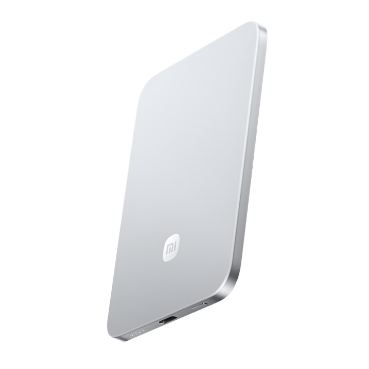 Xiaomi UltraThin Magnetic Power Bank 5000 15W - Aluminium Silver