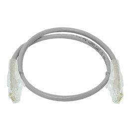 Linkbasic 50cm UTP Cat6 Flylead Grey