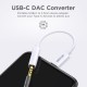 AS040 USB-C to Aux female DAC Adapter