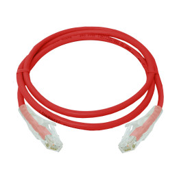 Linkbasic 1 Metre UTP Cat6 Flylead Red