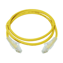 Linkbasic 1 Metre UTP Cat6 Flylead Yellow