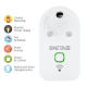 BNETA IoT Smart Wi-Fi Plug - with Power Meter