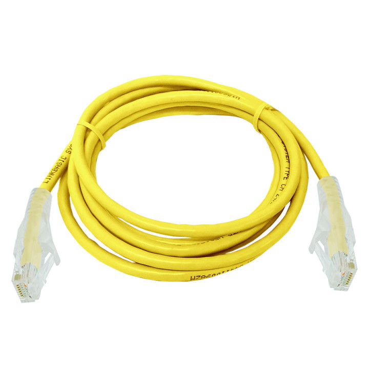 Linkbasic 2 Metre UTP Cat6 Flylead Yellow